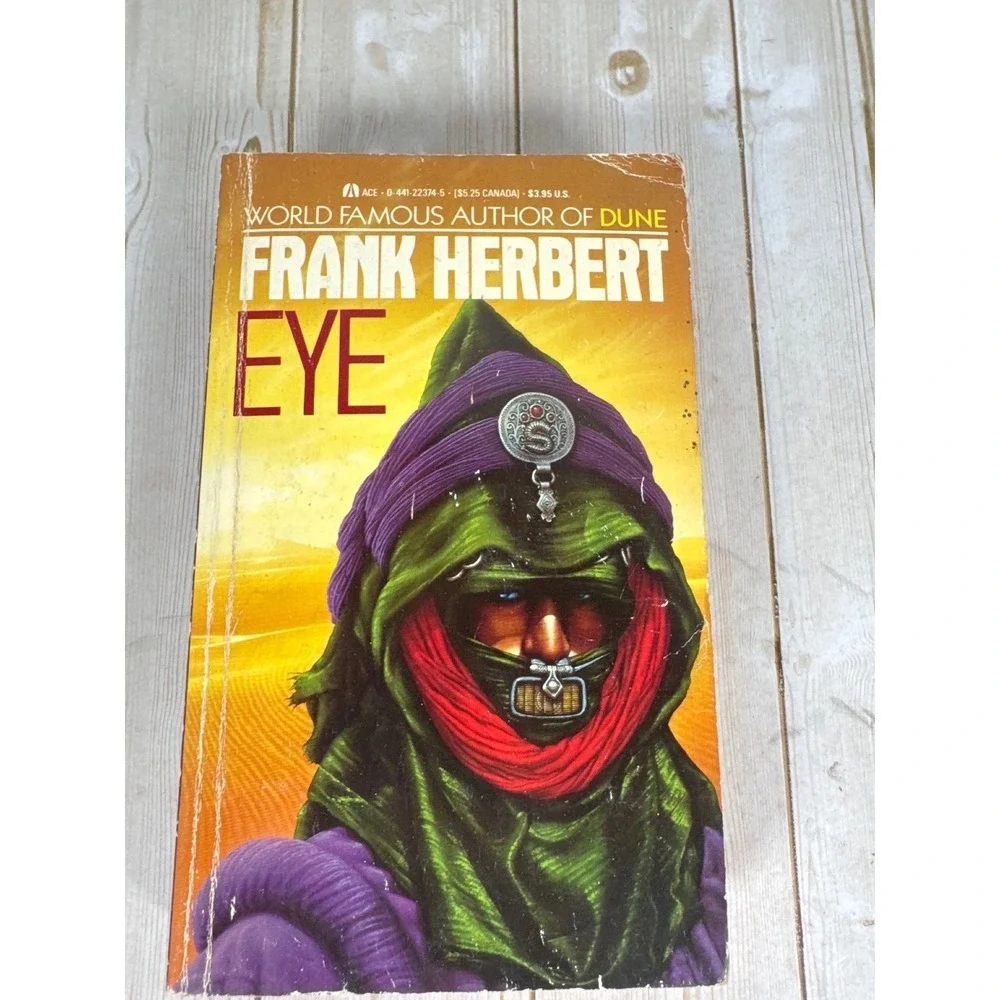 Frank Herbert Sci-Fi PB Lot Eye Dosadi Experiment Man of Two Worlds Dune